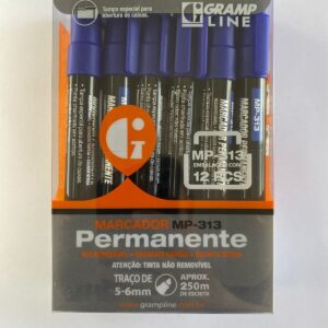 MARCADOR PERMANENTE AZUL MP 313