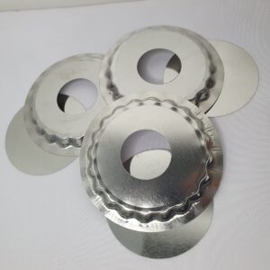 FORMA P/ TORTINHA CRESPA C/3 FUNDO REMOVIVEL
